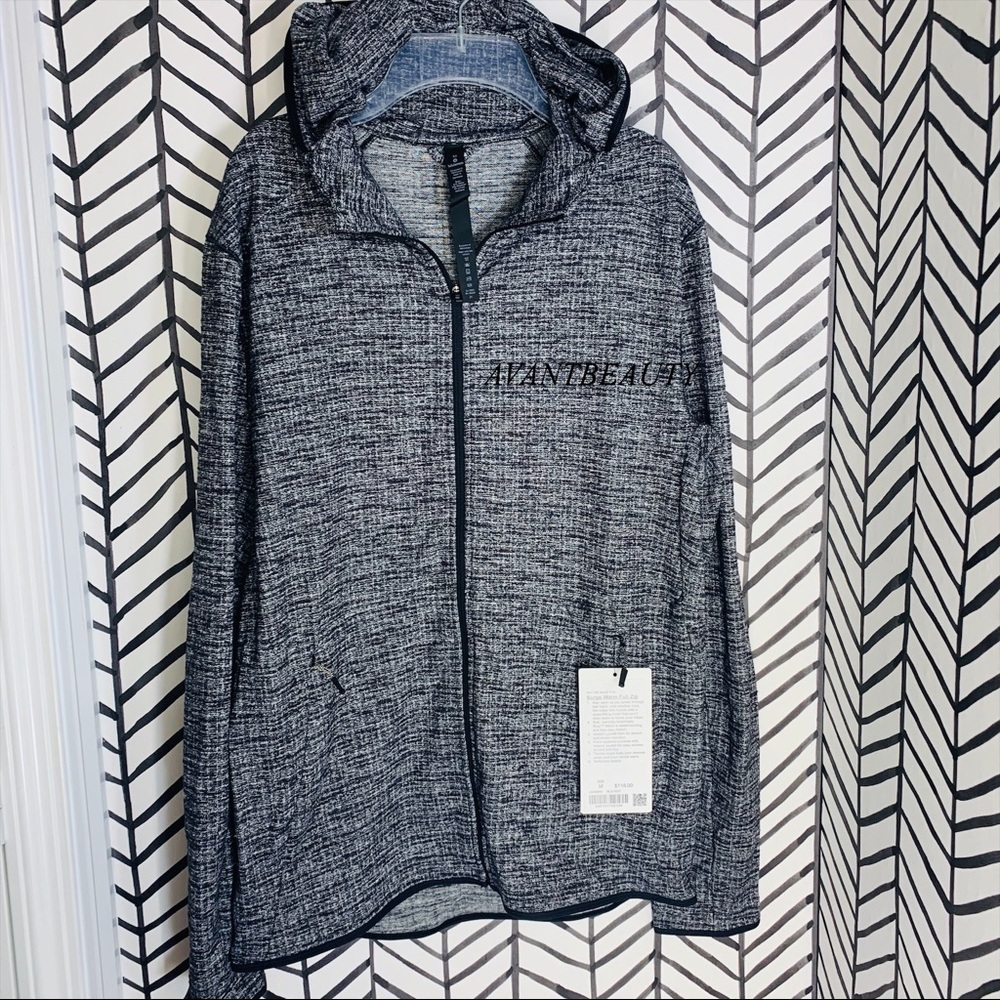 🔸 Lululemon surge warm full zip with hoodie black